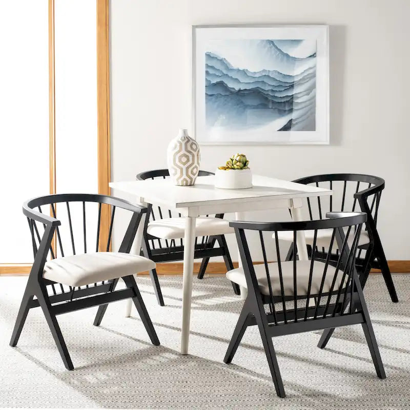 Jídelní židle Carlota Spindle (sada 2 ks) – 23 Š x 23 H x 30 V – 22Šx22Hx30V