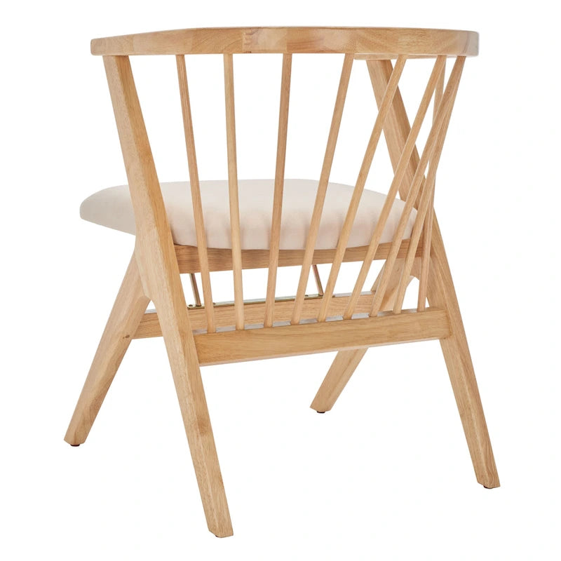 Jídelní židle Carlota Spindle (sada 2 ks) – 23 Š x 23 H x 30 V – 22Šx22Hx30V