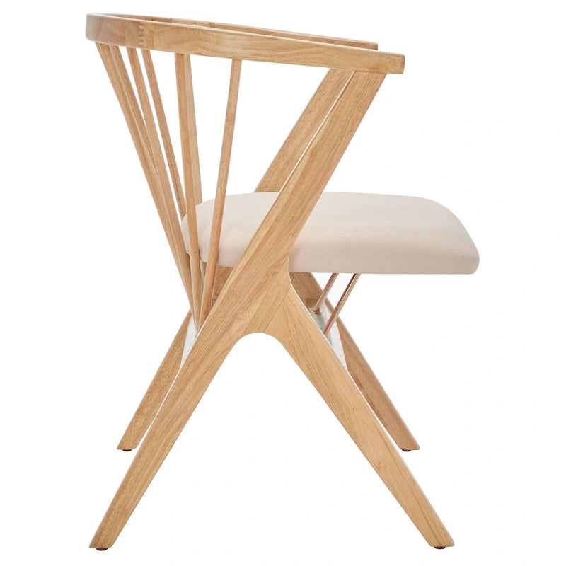 Jídelní židle Carlota Spindle (sada 2 ks) – 23 Š x 23 H x 30 V – 22Šx22Hx30V