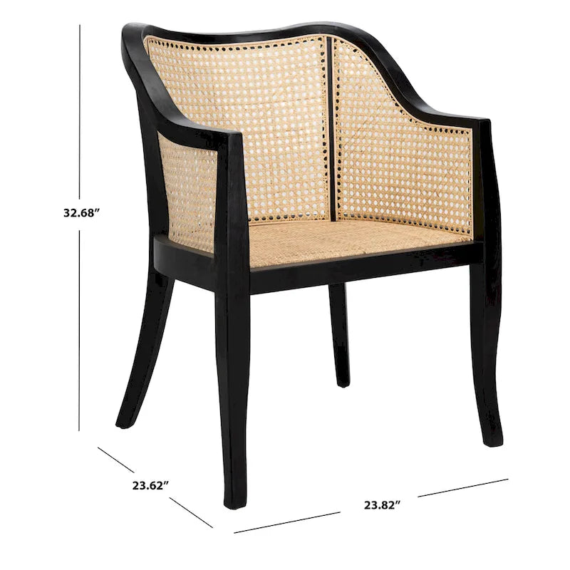 Jídelní židle Olar Cane – 23,6 x 23,8 x 32,7 – 24Šx24Hx33V