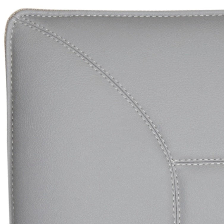 Křeslo Mid-Century Modern z umělé kůže – vlásenkové nohy, 74Šx71Dx84V