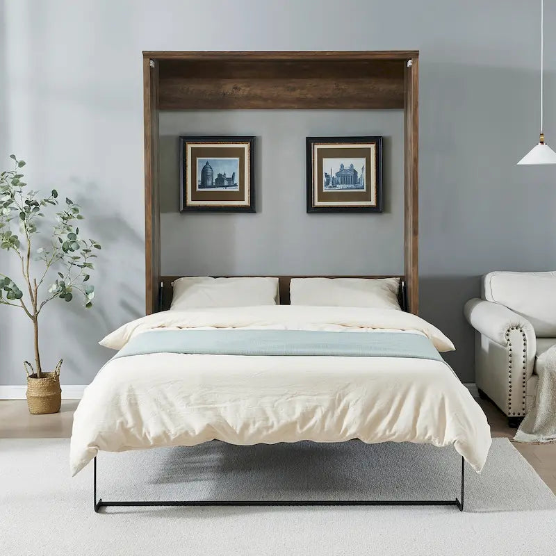 Poloviční sklápěcí a výklopná skříň Murphy Bed, úsporná postel