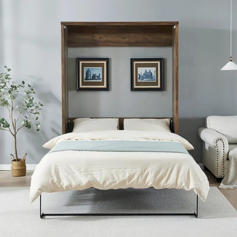 Poloviční sklápěcí a výklopná skříň Murphy Bed, úsporná postel